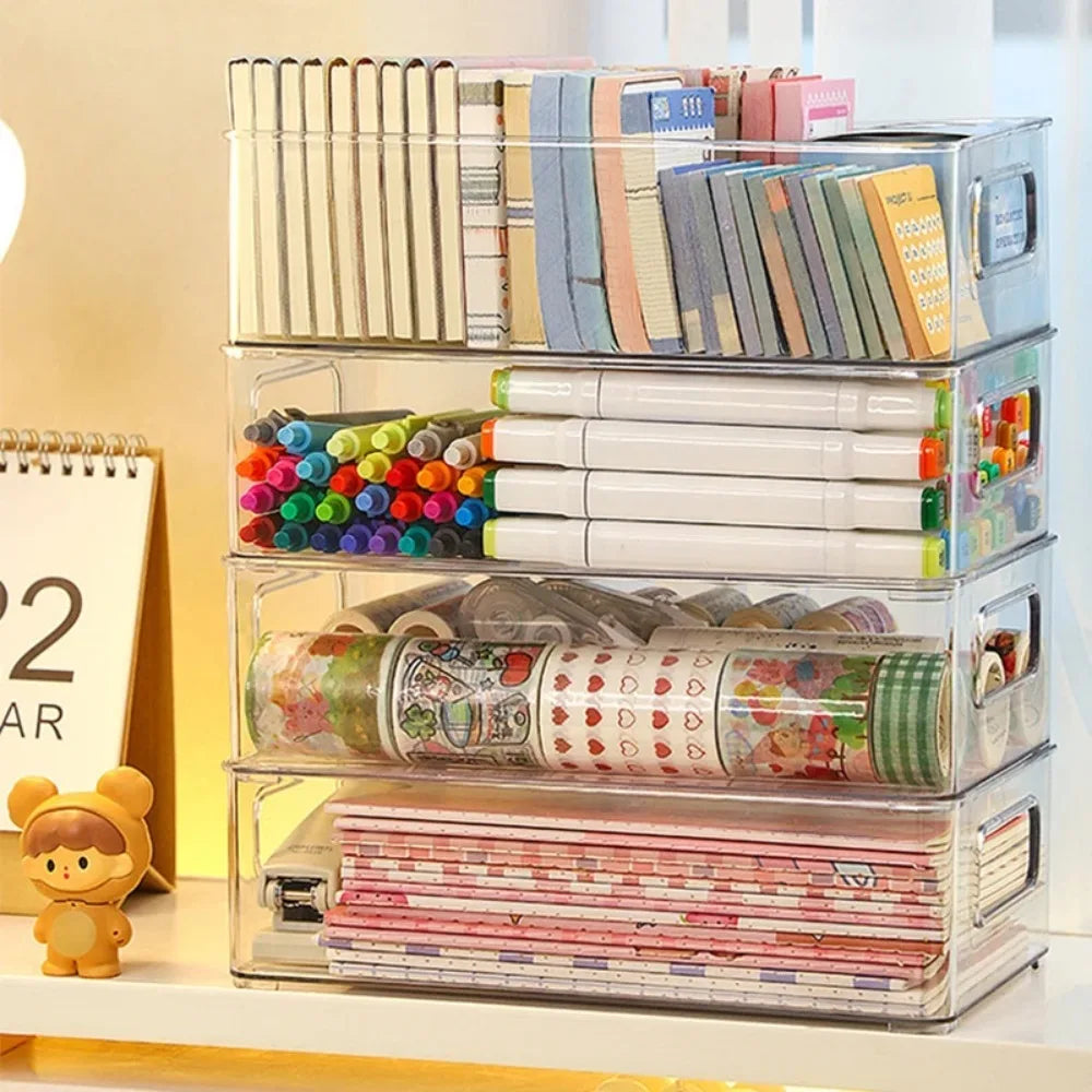 Caixa de Armazenamento Transparente