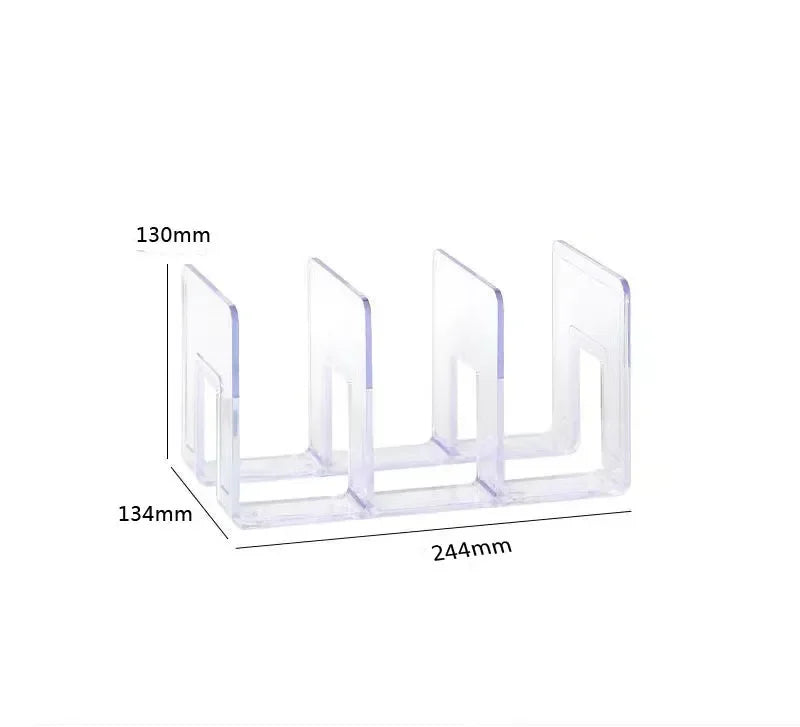 Organizador De Bolsas Com Divisórias Em Acrílico