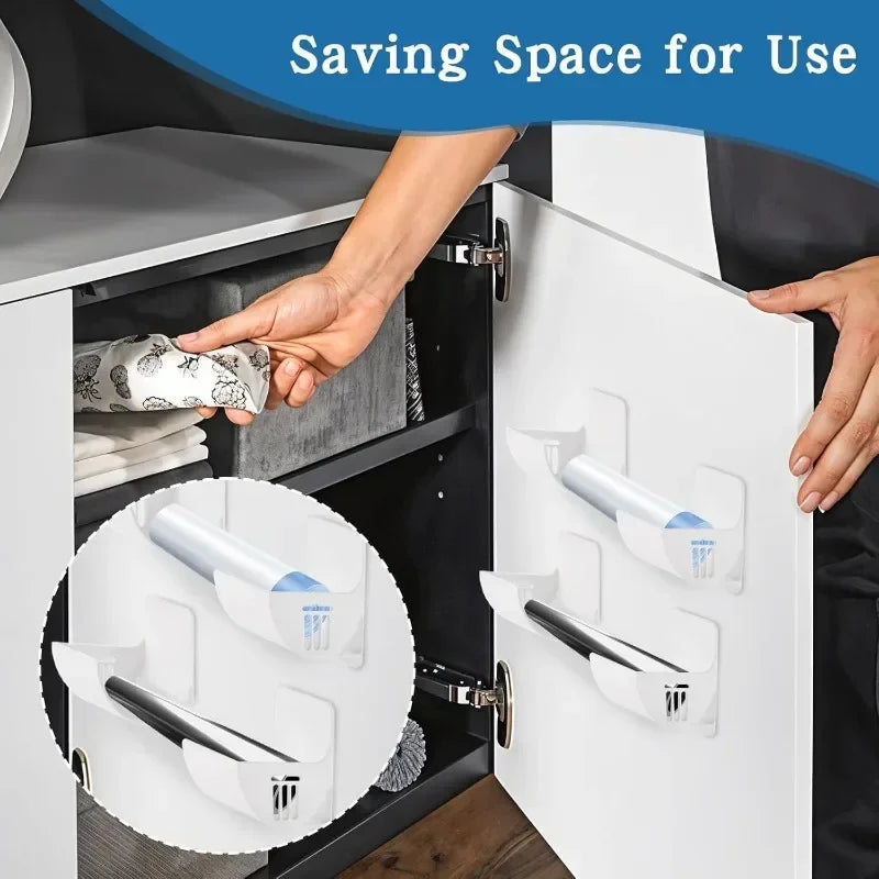 Prateleira Dispensador De Saco De Lixo