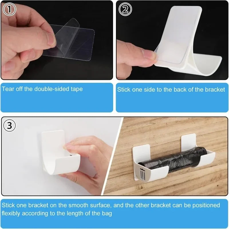 Prateleira Dispensador De Saco De Lixo