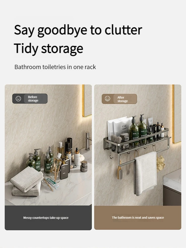 Prateleira De Alumínio Para Banheiro